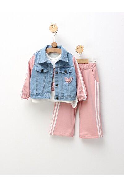 MiniKids Compleu Απολαύστε τα μικρά πράγματα, με ροζ "