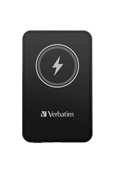 Verbatim Charge n Go 5000mAh Magnetic 15W Power Bank Wireless Negru