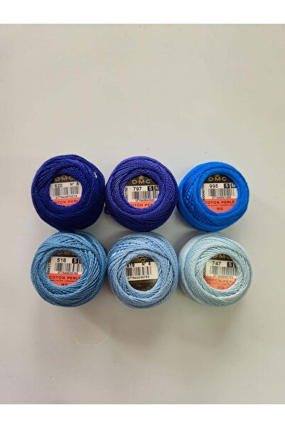 Dmc KOTON PERLE ΝΟΜΙΣΜΑ 5 - ΣΕΤ ΜΠΛΕ ΑΠΟΧΡΩΣΕΩΝ