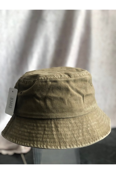 MEESÇanta Unisex Yıkanmış Denim Bucket Şapka