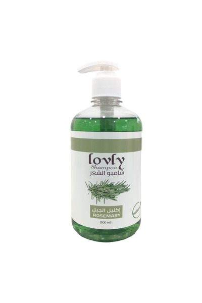 lovly Lafly Hair Shampoo with Rosemary Extract for Shine and Softness - 500ml