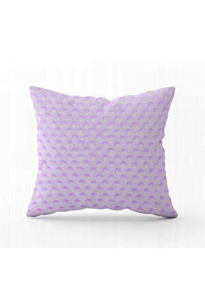 Koney Pillowcase, KONEY, Minky Plush, Soft Bubble Texture, 40x40cm, Heather