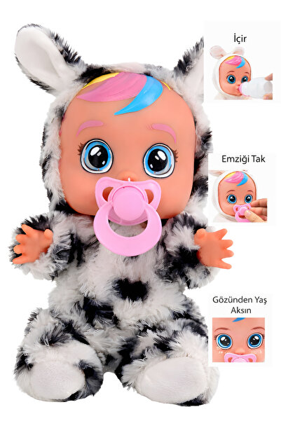 Toyx Ağlayan ve Konuşan Et Bebek Benekli