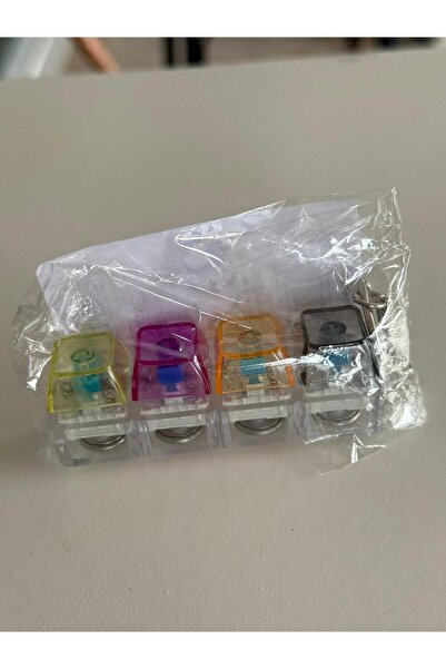 CUFFCUFFTOYS klik klick ışıklı klavye 8x3cm 1 adet