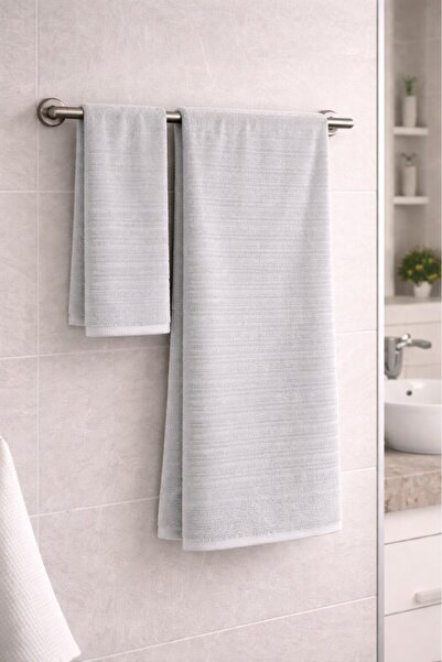 Mulberry Σετ πετσετών Santos 2 τεμαχίων (για χέρια & μπάνιο) 100% βαμβάκι – Α...