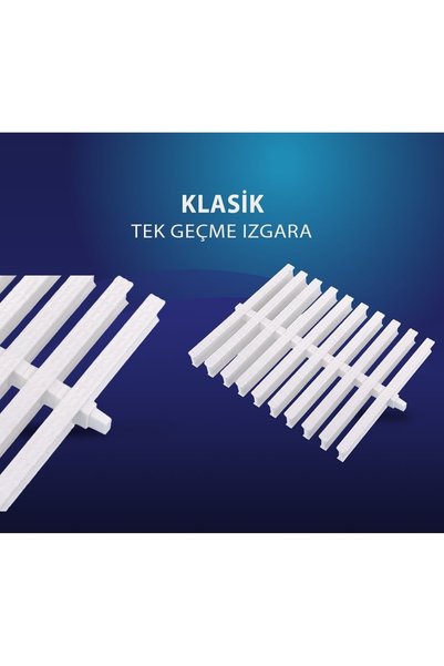 bluewaves Havuz Izgarası Tek Geçmeli 25 Cm 10 Mt.