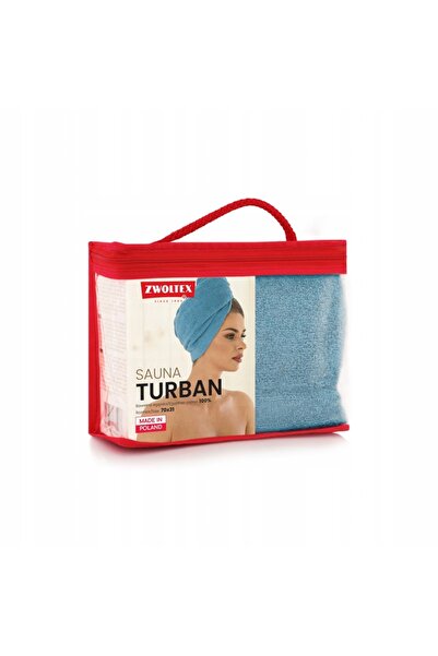 Zwoltex Turban pentru păr, ZWOLTEX, Bandă cu nasturi, 100% Bumbac Egiptean, U...