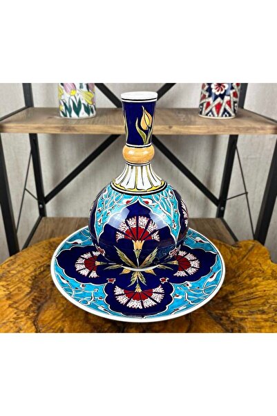 Çini Evi ساراي كارانفيلي - طقم أطباق فازو من بلاط إزنِك