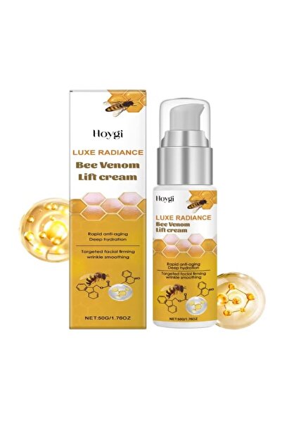 Hoygi كريم الوجه بسم النحل الطبيعي لإزالة التجاعيد والخطوط الدقيقة وشد البشرة...
