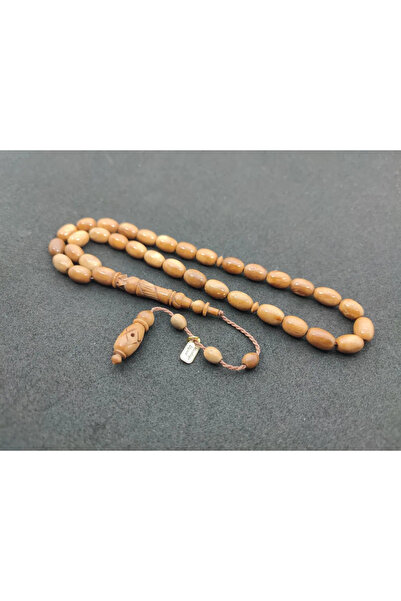 İskeçe Tesbih M.Uysal Masterpiece İmame Hitame Pen Carving Natural Kuka Certi...