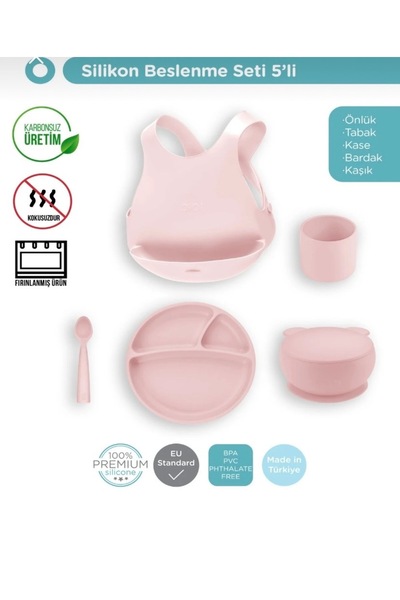 OiOi PEMBE 5’li BESLENME SETİ