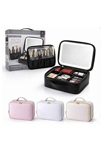 OEM Θήκη Οργάνωσης Μακιγιάζ με Καθρέφτη LED