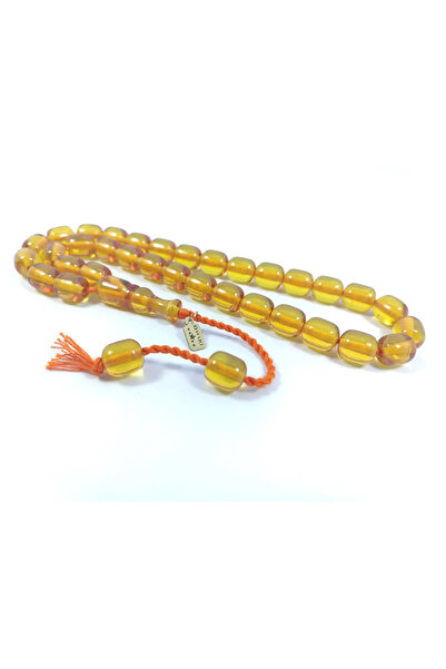 İskeçe Tesbih Osama Omari Masterpiece Old-Style Flattened Rooster Imame 50 Ye...