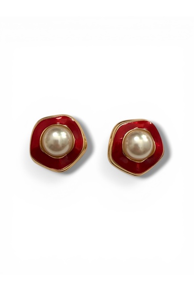 Bo Takı ve Aksesuar Vintage Pearl Earrings