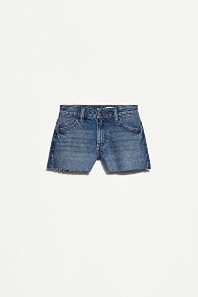 LEFTIES Püsküllü denim şort