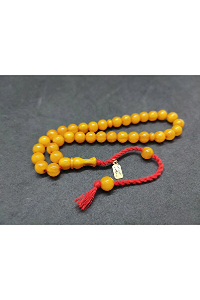 İskeçe Tesbih Osama Omari Masterpiece Old-Style Flattened Rooster Imame 50 Ye...