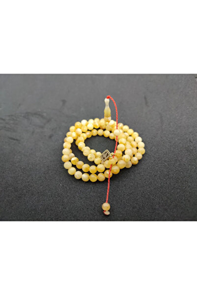 İskeçe Tesbih 10.38 γρ. Σκαλιστό στο χέρι Έργο του Δάσκαλου Τζεμίλ, Ρωσικό Κε...