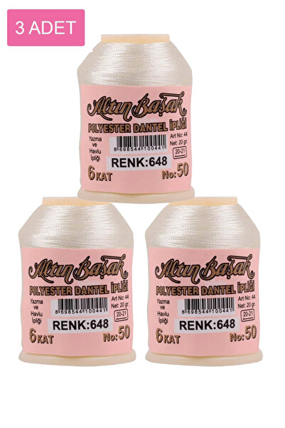 Generic Brand 3 Pieces of Gold Spike Needle and Lace Thread 20 Gr - Royaleks ...