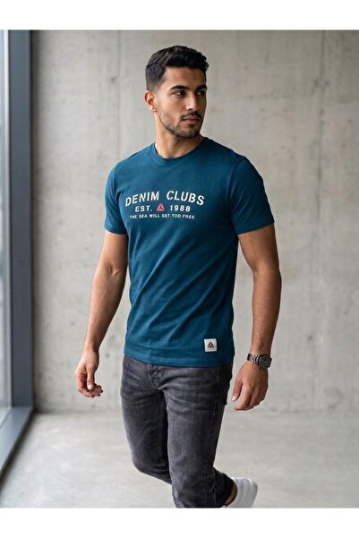 hikes Premium Men’s Graphic Crew Neck T-Shirt Pure Cotton for Everyday Comfor...