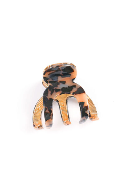meli melo Cleste de par cu model animal print si aspect lucios