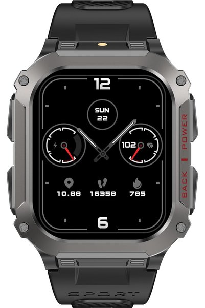 Hezire H-Watch Commando Smartwatch 2.1 inch Rugged Display, IP67 Water Resist...