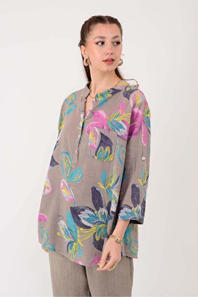 Park Moda 15455F-107 ΠΟΥΚΑΜΙΣΟ ΜΕ ΣΧΕΔΙΟ FULYA