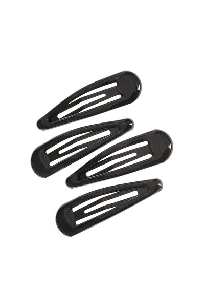 meli melo Set 4 agrafe de par negre
