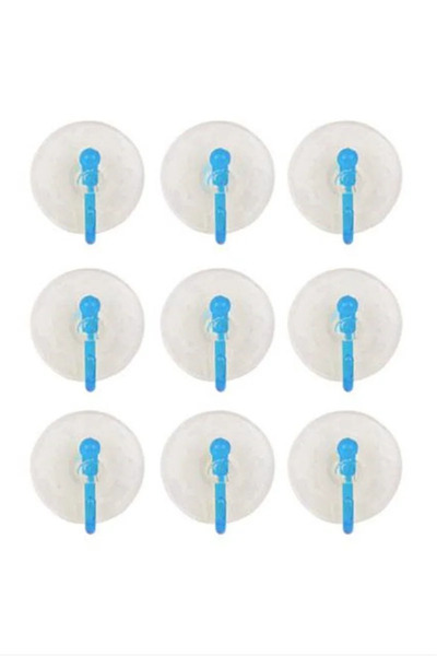 DYZSTAR 9 Lu Suction Cup Hanger Transparent 2.5 cm Dyzstar-Sf-855