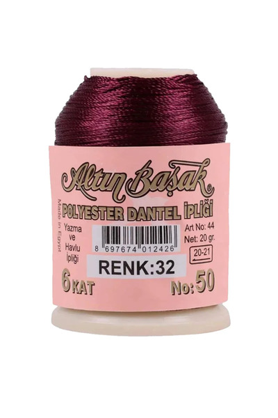 Generic Brand Kesgin Market ®   Altınbaşak Embroidery and Lace Thread 20 Gr -...