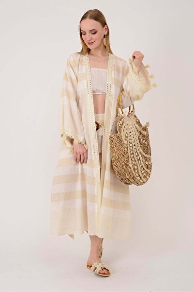 Park Moda AN10743 ΚΙΜΟΝΟ ΠΕΣΤΕΜΑΛ ΜΕ ΚΑΘΡΕΦΤΕΣ ΚΑΙ ΛΕΠΤΟΜΕΡΕΙΕΣ ΜΕ ΦΟΥΝΤΟΥΛΕΣ