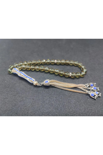 İskeçe Tesbih Φυσικός Ζουλτανίτης που αλλάζει 7 χρώματα σύμφωνα με το φως, με...