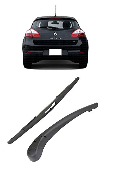 OTOVADİM Renault Megane 3 2009 -2016 Uyumlu Arka Cam Silecek Kolu Ve Süpürges...