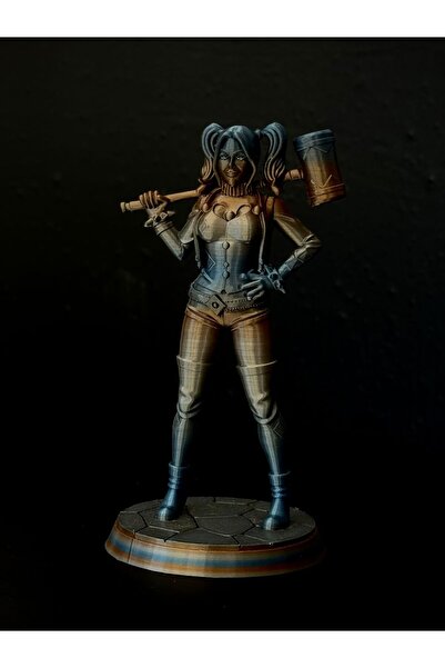 İzge3D Harley Quinn DC – Koleksiyonluk Özel Tasarım 20cm