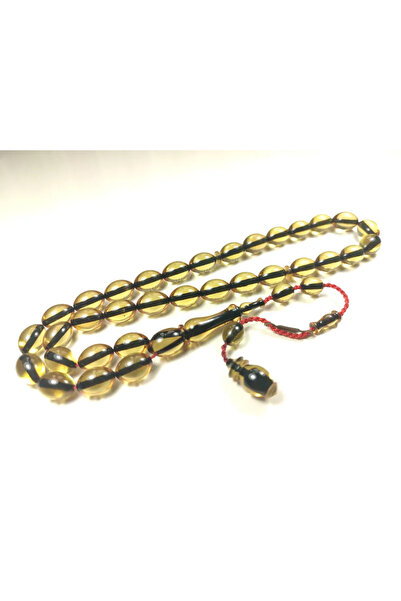 İskeçe Tesbih Τεχνούργημα του Αχμέτ Εμίν Μάστα, ξηρός κεχριμπάρι που έχει περ...