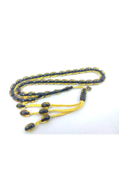 İskeçe Tesbih Η υπογραφή του Junaid Hasan Usta, 12 στρώσεων, αρχαίου στυλ, απ...