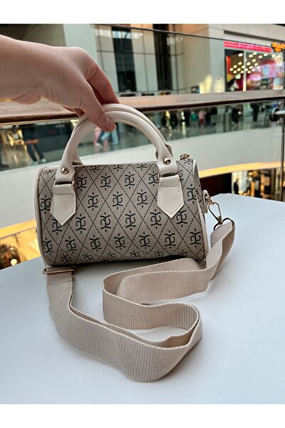Ays handmade Ays Bags El Çantası Monogram Baskılı Çanta Şık Çanta Çapraz Askı...