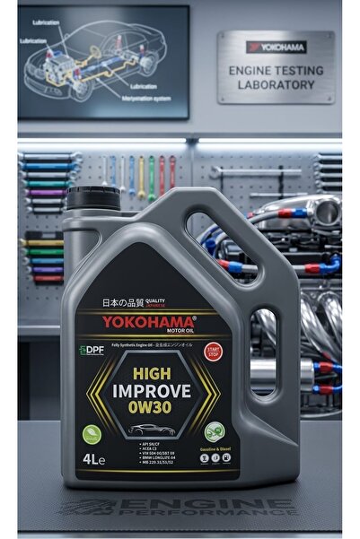 Yokohama YAĞ 0W30 GELİŞMİŞ TEKNOLOJİ 4 LT ALTIN SERİSİ