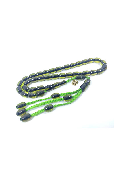 İskeçe Tesbih Η υπογραφή του Junaid Hasan Usta, 12 στρώσεων, αρχαίου στυλ, απ...