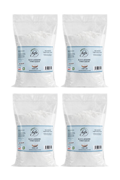 Hefa şifa bahçesi Öğütülmüş Kaya şekeri 4 KG (Nöbet Şekeri)