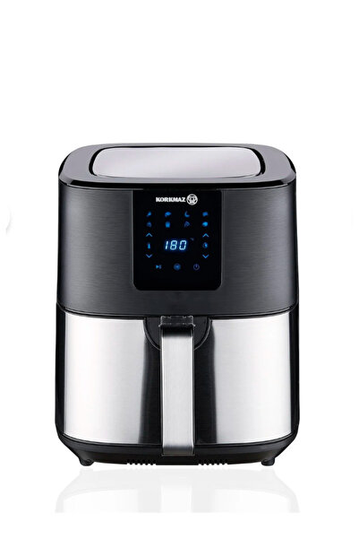 KORKMAZ 6.5l Yağsız Fritöz /dokunmatik Ekran / 8 Programlı
