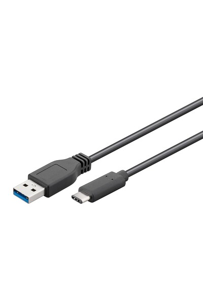 OEM Cablu USB-A la USB-C, 2 m, negru