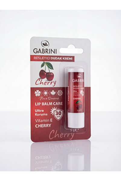 Gabrini Besleyici Dudak Kremi Kirazlı