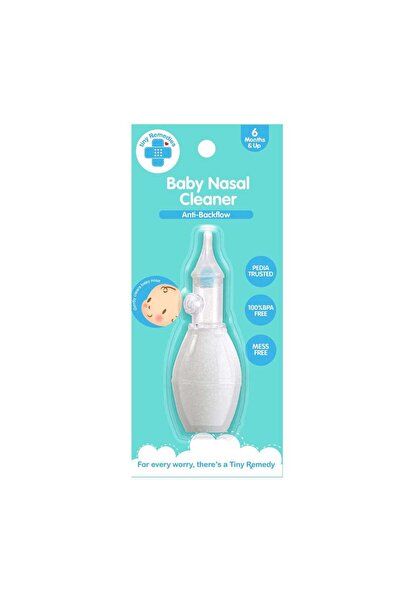 Tiny Buds منظف أنف الأطفال - جهاز شفط الأنف المضاد للارتجاع للرضع