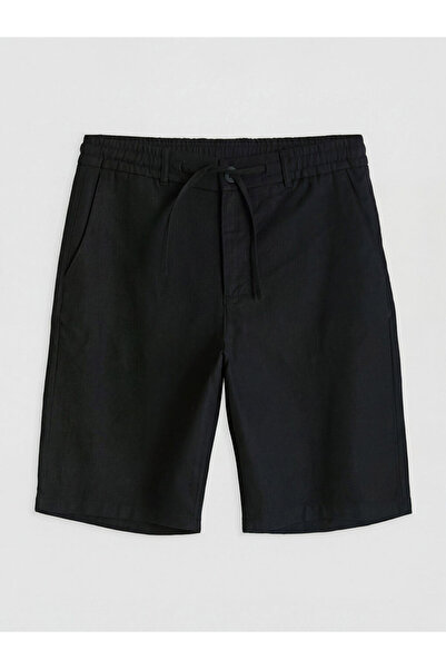 LC Waikiki RMZ GİYİM FARKİLYA Pantaloni scurți pentru bărbați cu aspect de in...