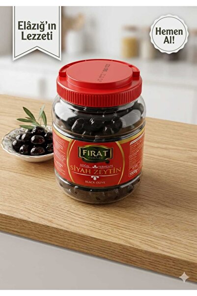 FIRAT 1 kg siyah zeytin pet