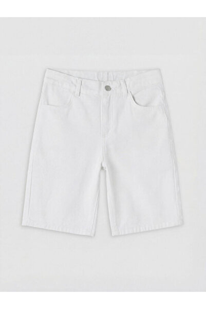 LC Waikiki RMZ GİYİM FARKİLYA Pantaloni scurți din denim pentru băieți