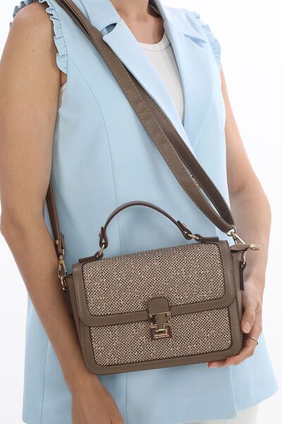 H&D COLLECTİON Women's Crossbody Shoulder Bag En 23 Size 16 cm