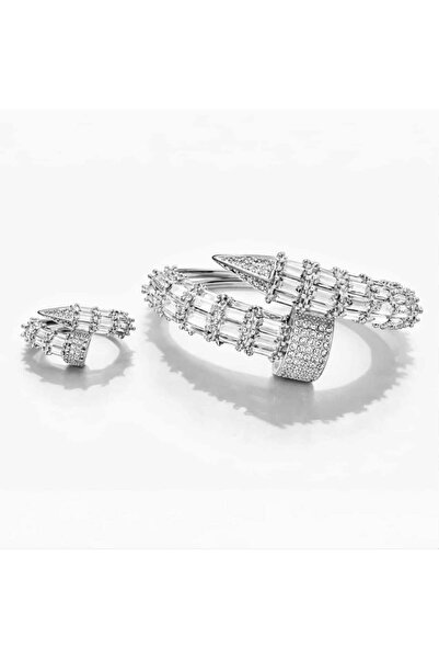 neslyaccessories مجموعة مجوهرات سوار خاتم أيقونة