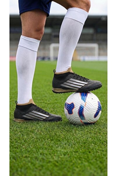 QUNDIR Αθλητικά παπούτσια ποδοσφαίρου για αγόρια με κάλτσες και προστατευτικά...