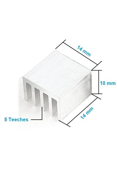 OEM Radiator 14x14x6mm